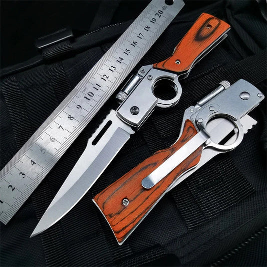 💥The new 2025 model is online!🚀 50% off for a limited time⏳Outdoor Stainless Steel Portable Floding Knife