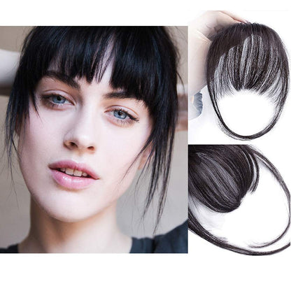 🎀50% OFF 🎀 Clip-in bangs 100% real hair extensions air bangs