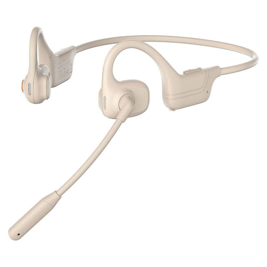 Open-Ear Bluetooth Headset with Noise-Cancelling Mic