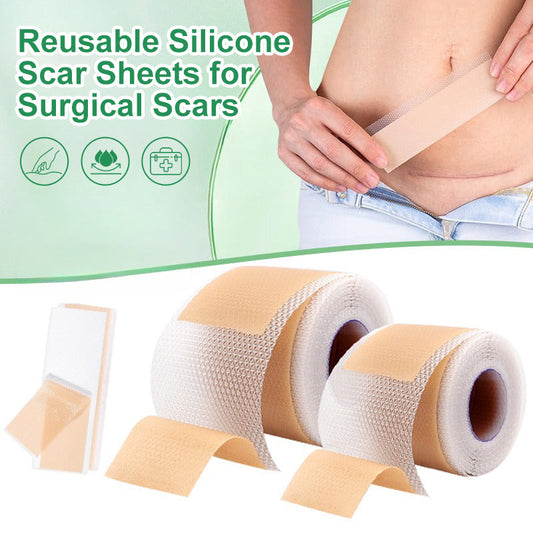 Reusable Silicone Scar Sheets for Surgical Scars