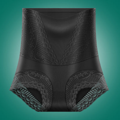 High Waist Ice Silk Tummy Control & Hip Lifting Pants