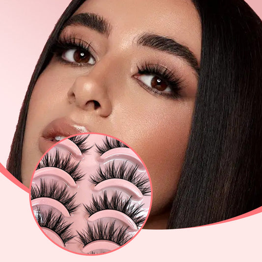 💥Last Day Buy 5 Get 5 Free💕Natural-Looking Curled False Eyelashes